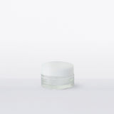 30ml glass jar with white cap