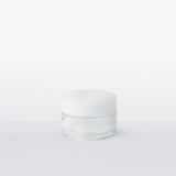 60ml glass jar with white cap